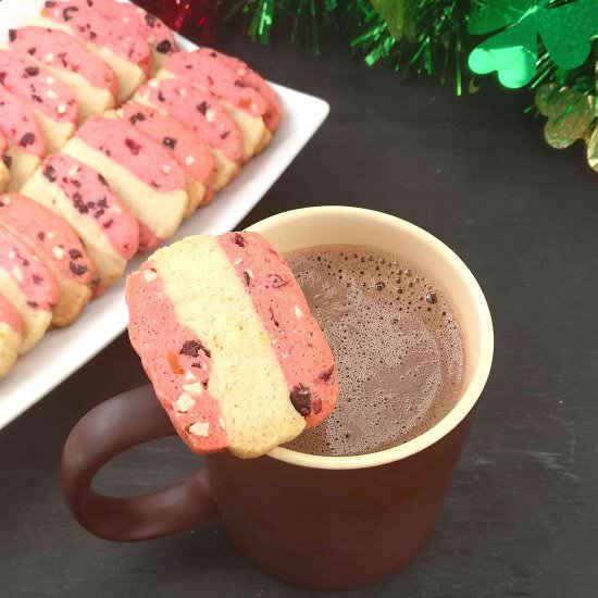 Cranberry Orange Sugar Cookies - Recipe photo by Nitha Kitchen