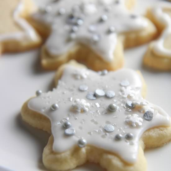 Sugar Cookies with Icing - Recipe photo by cookedbyjulie
