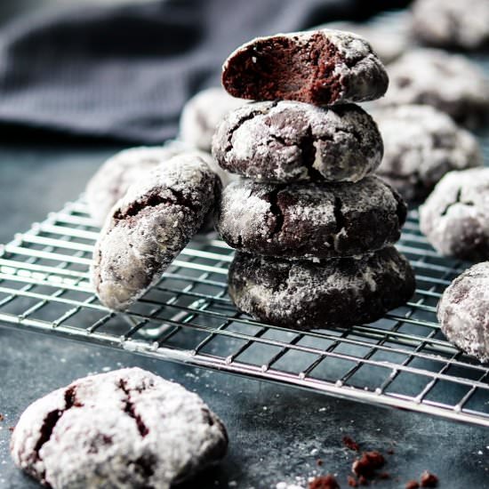 Mocha Midnight Crackles - Recipe photo by Give it Some Thyme