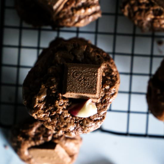 Peppermint Mocha Cookies - Recipe photo by pageandplate