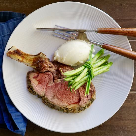 Prime Rib Roast - Recipe photo by simmerandsauce
