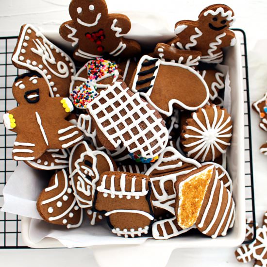 Soft and Chewy Gingerbread Cookies - Recipe photo by worldly_treat