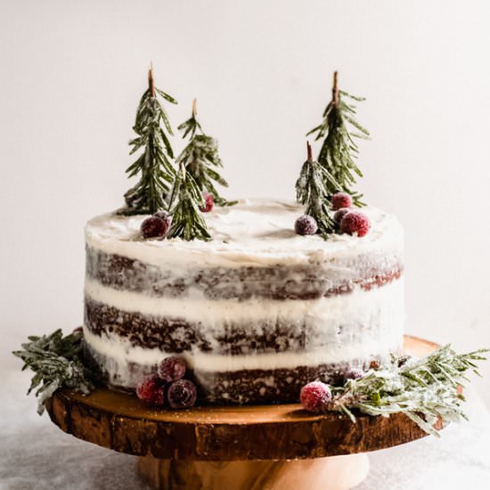 Gingerbread Cake w Cream Cheese - Recipe photo by bluebowlrecipes