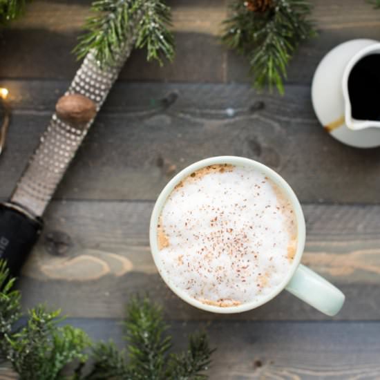 Copycat Starbucks Gingerbread Latte - Recipe photo by hungerthirstplay
