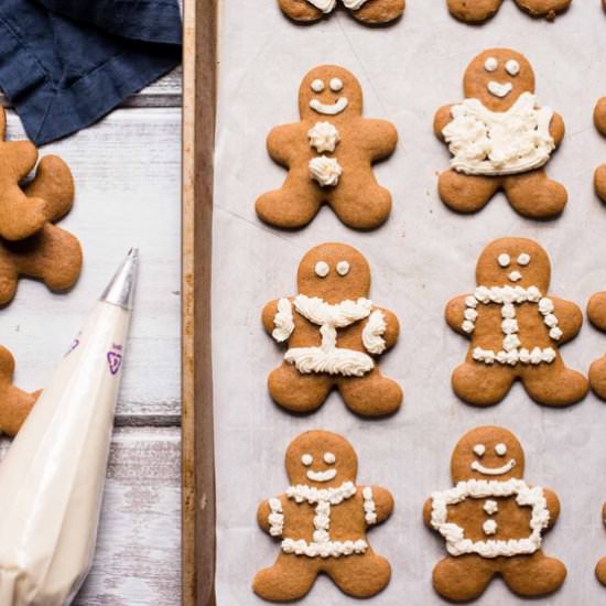 Bourbon Gingerbread Cookies - Recipe photo by hungerthirstplay