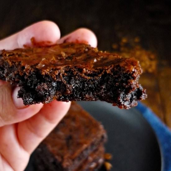 Espresso Brownies - Recipe photo by MyHomeDiaryinTurkey