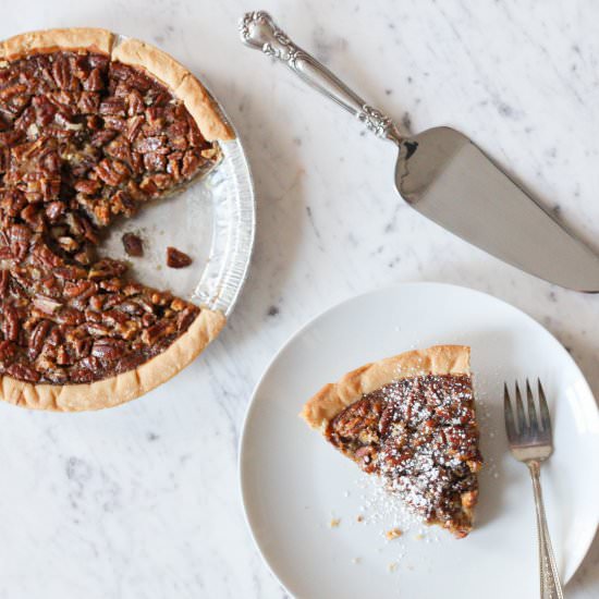 Classic & Easy Pecan Pie - Recipe photo by TimVidraEats