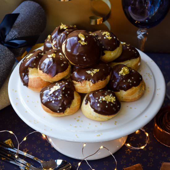 Profiterole Pyramid - Recipe photo by missrachelphipps