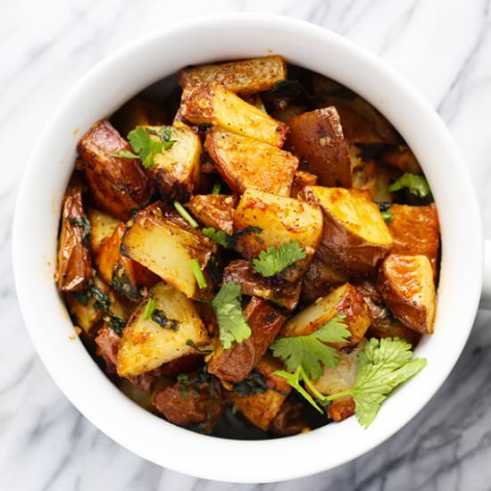 Lebanese Twice Cooked Potatoes - Recipe photo by Fusion Craftiness