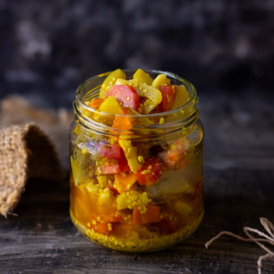Winter Pickle/ Sardiyon Ka Achar - Recipe photo by Ghezaeshiriin
