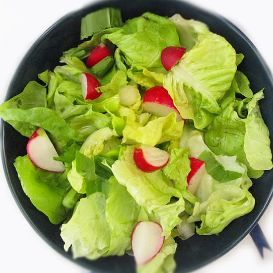 Quick Easy Spring Lettuce Salad - Recipe photo by ADkitchen