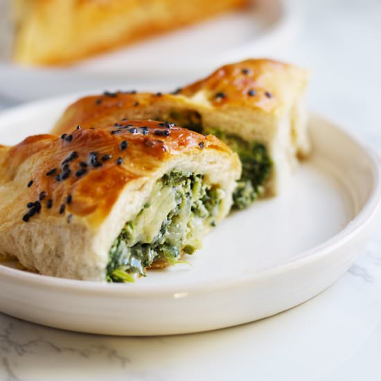 Lebanese Spinach Turnover - Recipe photo by Fusion Craftiness