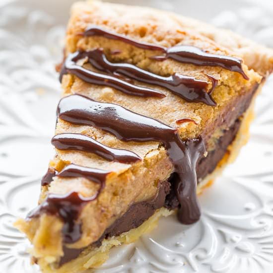 Chocolate Chip Cookie Pie - Recipe photo by Averie