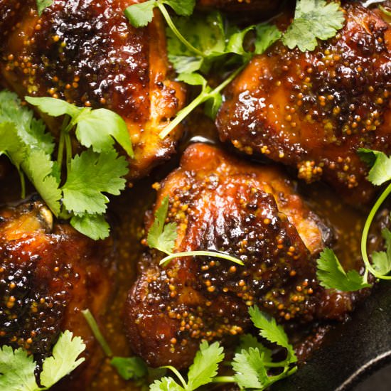 honey mustard chicken - Recipe photo by Butter Be Ready