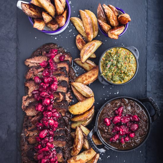 Cranberry Braised Brisket - Recipe photo by Daniela Gerson