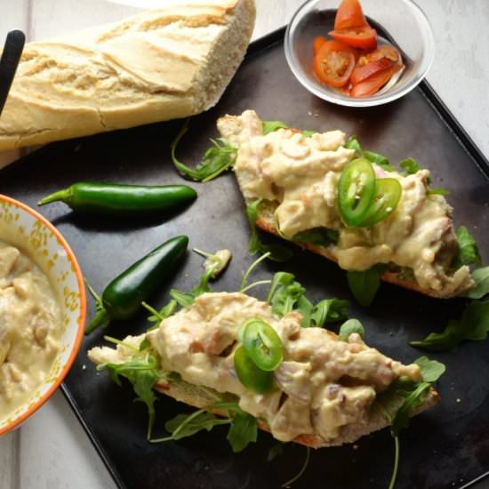 Healthy Turkey Salad with Chickpeas - Recipe photo by everydayhealthyrecipes