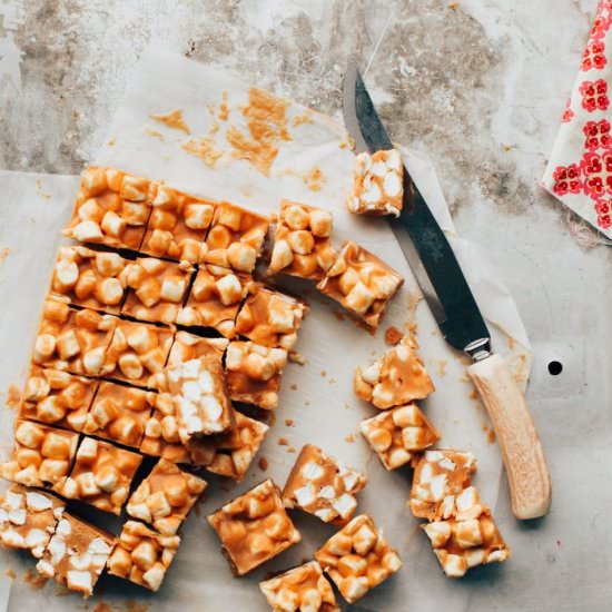 Peanut Butter Butterscotch Bars - Recipe photo by foodess