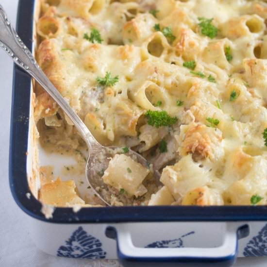 Leftover Turkey Noodle Casserole - Recipe photo by adinutza