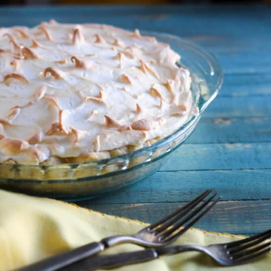 Lemon Whey Pie - Recipe photo by theprairiehomestead
