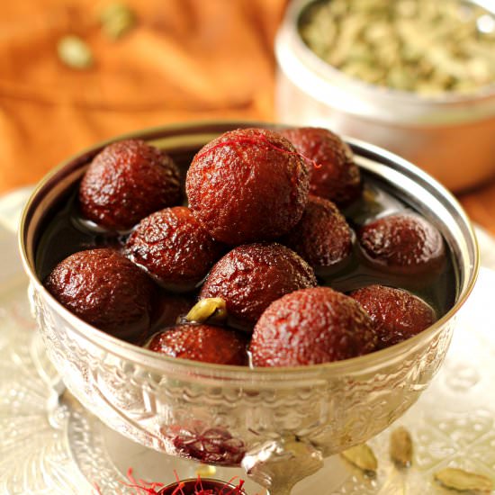 Gulab Jamoon Using Milk Powder - Recipe photo by ruchikrandhap