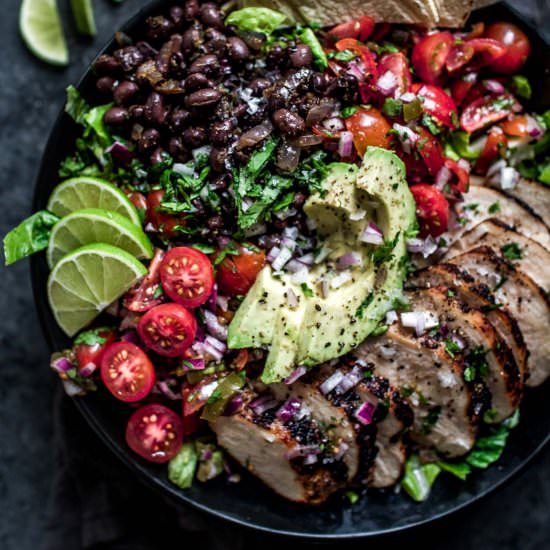 Southwest Chicken Salad - Recipe photo by platingsandpairings