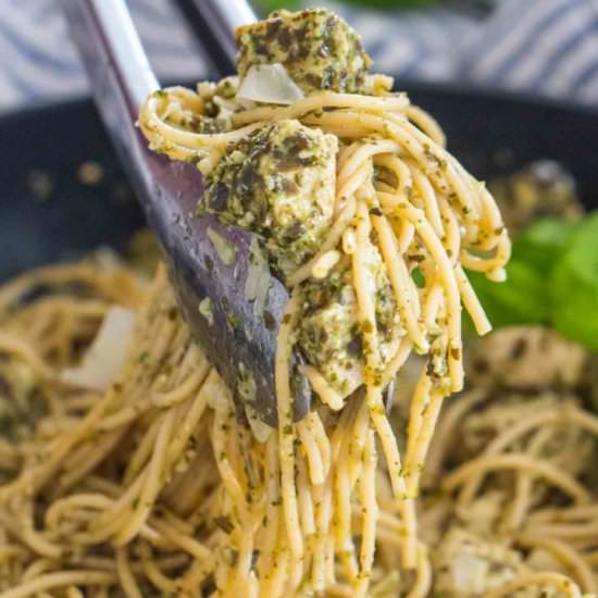 Chicken Pesto Pasta - Recipe photo by 30minutesmeals