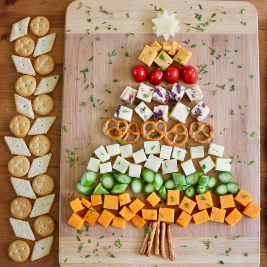 Cheese Christmas tree - Recipe photo by JohannaGGG