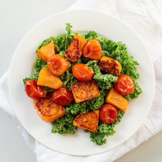 Roasted Cantaloupe Salad - Recipe photo by pamelaz