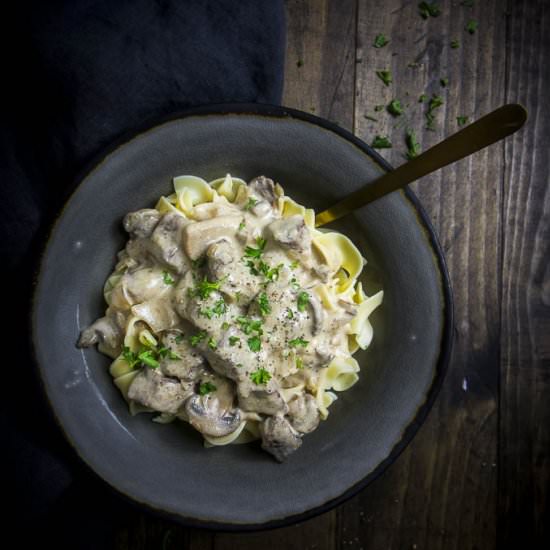 Creamy Beef Stroganoff - Recipe photo by Went Here 8 This