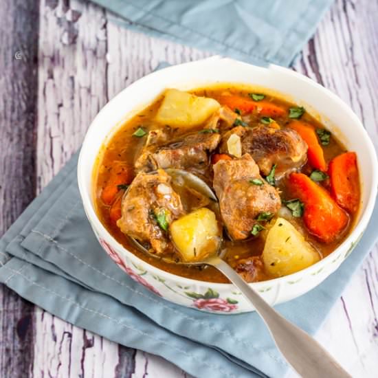 Potato, Carrot & Lamb Stew - Recipe photo by Priyanka DK