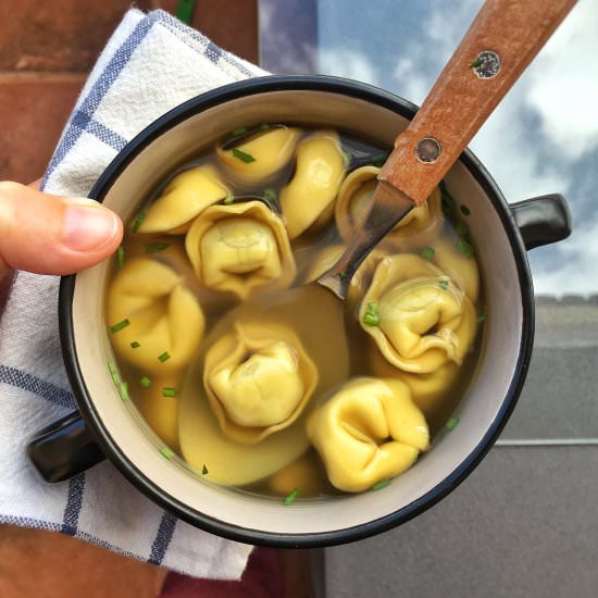 Tortellini in Brodo - Recipe photo by June-dArville