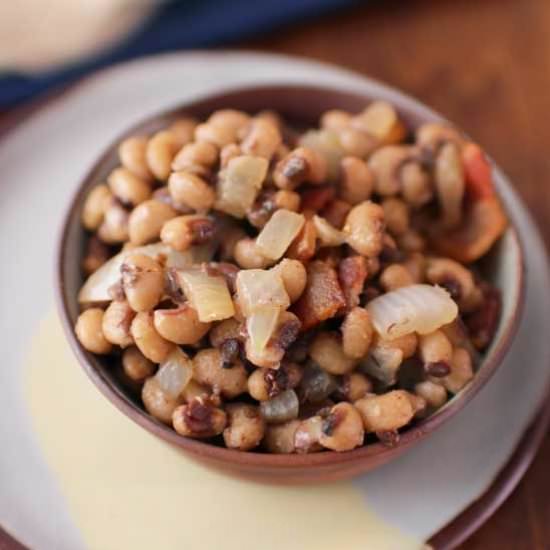 Black Eyed Peas - Recipe photo by One Dish Kitchen
