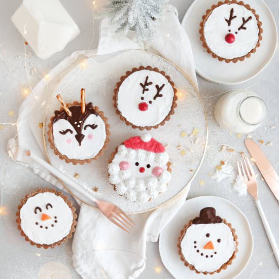 White chocolate tartlets - Recipe photo by The Little Blog of Vegan