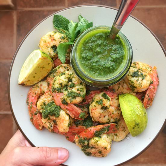 Chimichurri Shrimp - Recipe photo by June-dArville