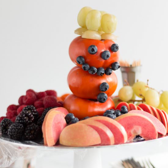 Baby Shower Fruit Tray - Recipe photo by Chewable Structures