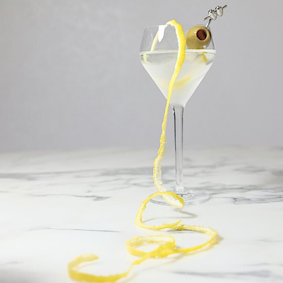 The Gibson and the Gin Martini - Recipe photo by SipsNibblesBites