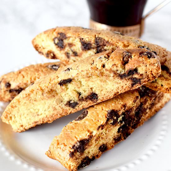 Chocolate Chip Mandel Briot - Recipe photo by The Taste of Kosher
