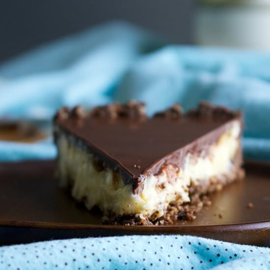 Chocolate Almond Coconut Tart - Recipe photo by A Little and A Lot
