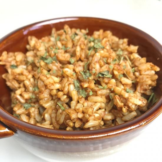 Instant Pot Spanish Brown Rice - Recipe photo by rsanders80