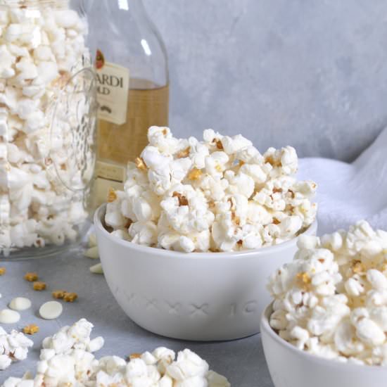 Boozy Chocolate Popcorn - Recipe photo by Perspective Portions