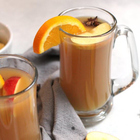 Slow Cooker Mulled Cider - Recipe photo by suebeehomemaker