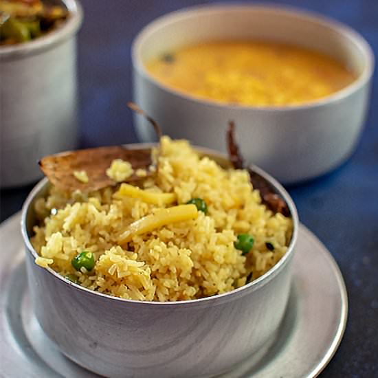 Bengali Bou Khuda Pulao - Recipe photo by Debjanir Rannaghar