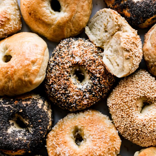 Homemade Bagels Recipe - Recipe photo by sallysbakingaddiction