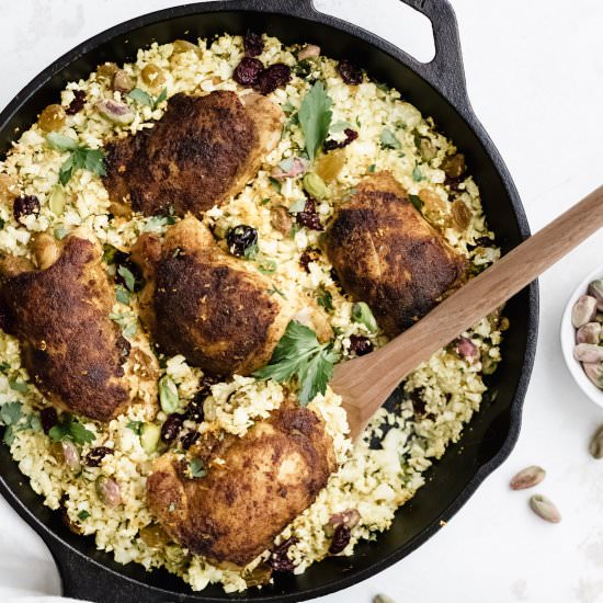 Persian Chicken & Jeweled Rice - Recipe photo by wellfedsoul