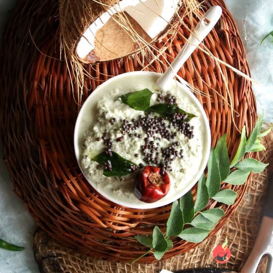 Coconut & Curry Leaves Chutney - Recipe photo by anshusfoododyssey