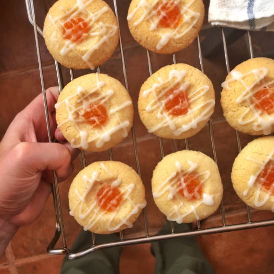 Thumbprint Cookies - Recipe photo by June-dArville