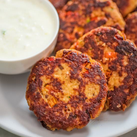 EASY SALMON PATTY - Recipe photo by COOKTORIA