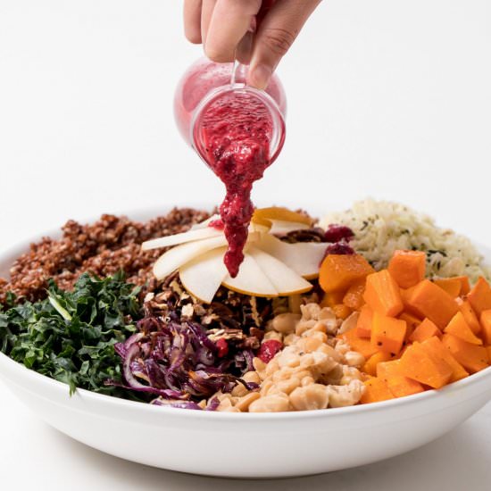 Cauliflower rice bowl - Recipe photo by thanksgiving