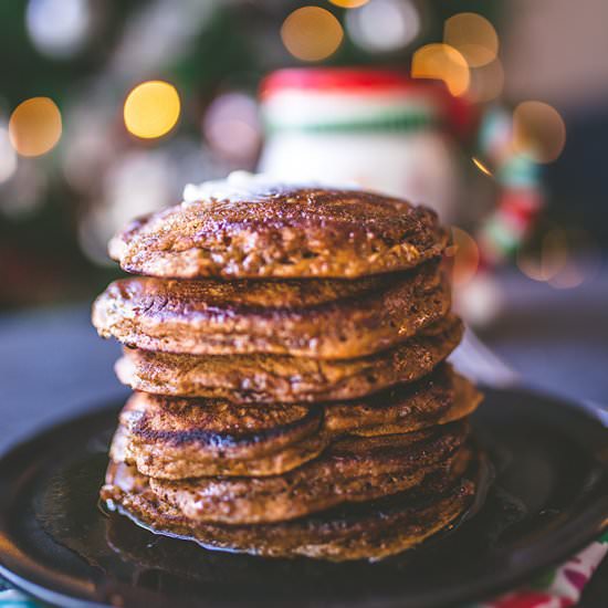 Fluffy Gingerbread Pancakes - Recipe photo by insolenceandwine