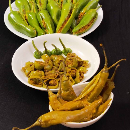 Green Chilli Pickle - Recipe photo by Samirasrecipediary